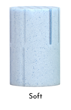Photo of a Reverie mattress soft firmness DreamCell natural Talalay latex foam spring.