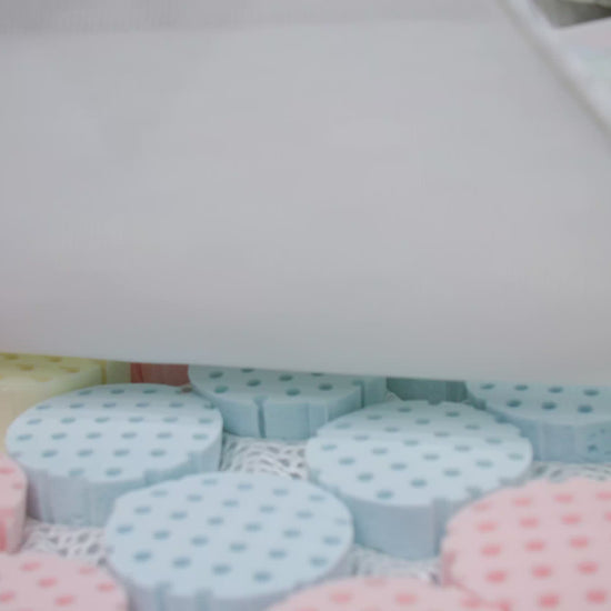 Video showing Reverie DreamCell reveal when inner cover is unzipped. 